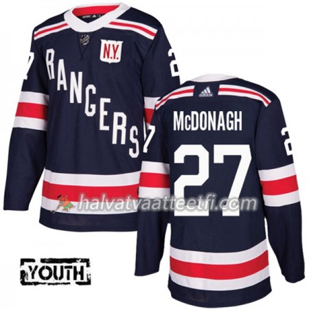 Lasten NHL New York Rangers Pelipaita Ryan McDonagh 27 Adidas 2017-2018 Navy Blue 2018 Winter Classic Authentic